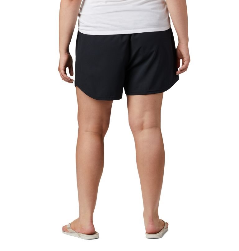 Women's Columbia PFG Tamiami Pull-On Shorts Black | Plus Size CA-HL85A